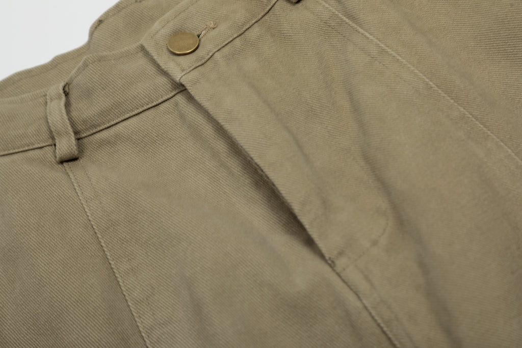 Pantalones globo con bolsillos en forma de arco vintage