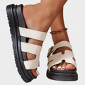 Ana - Sandalias ortopédicas con diseño en forma de H