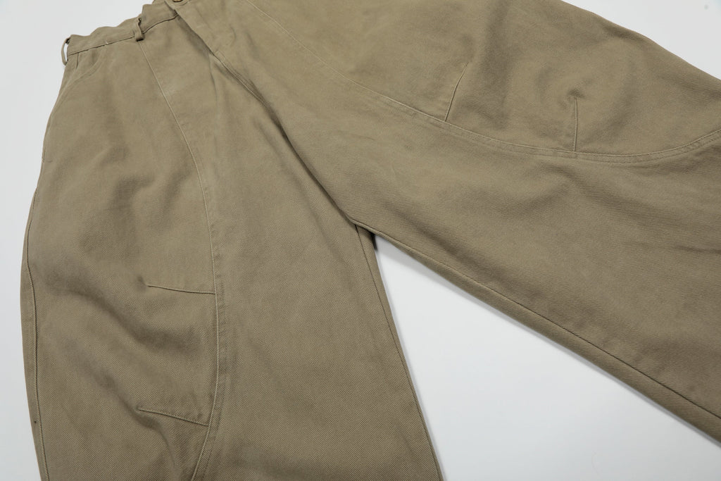 Pantalones globo con bolsillos en forma de arco vintage