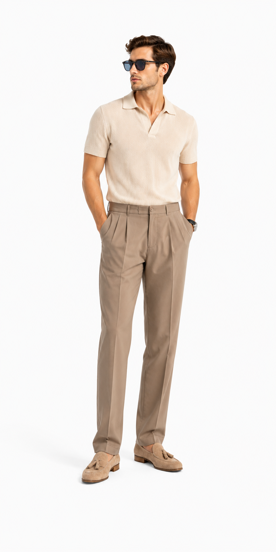 PANTALÓN CHINO PINZAS