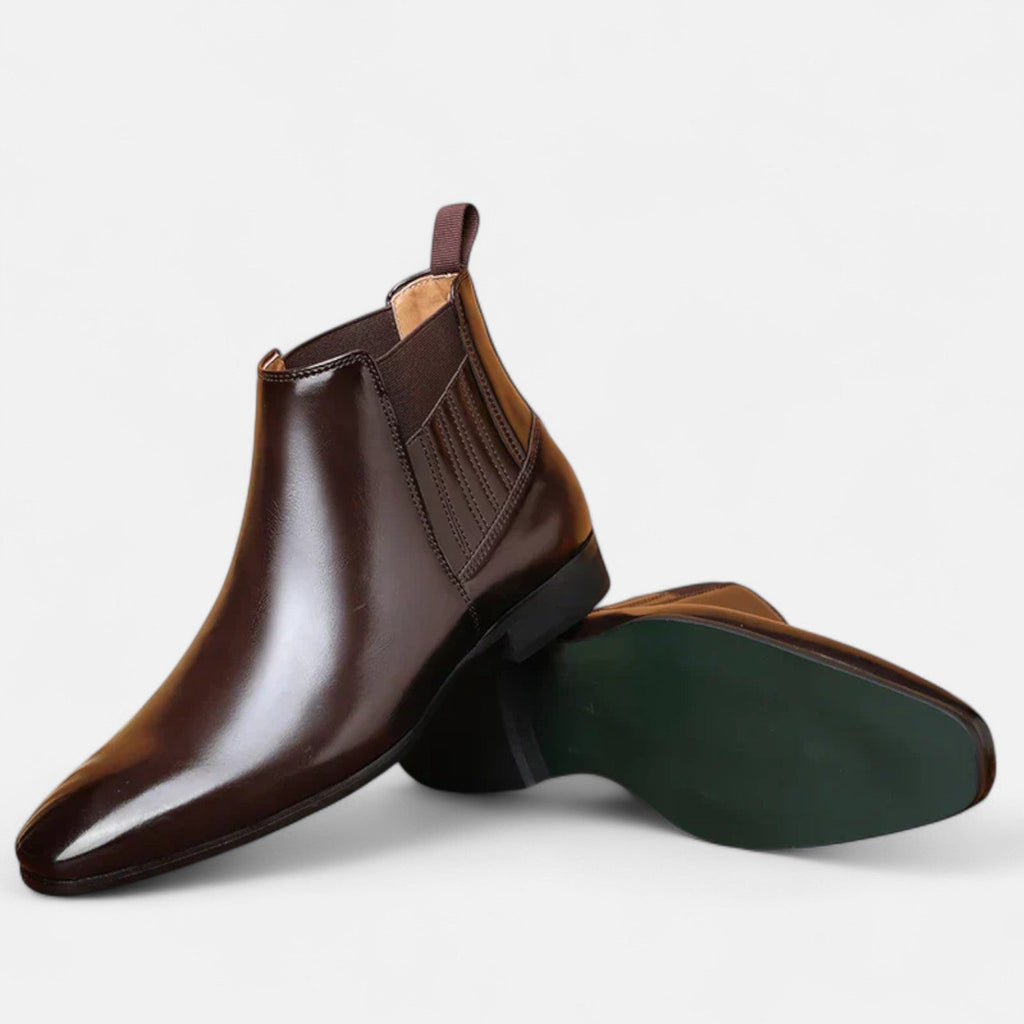 Faustino | Botines Elegantes de Piel Sintética