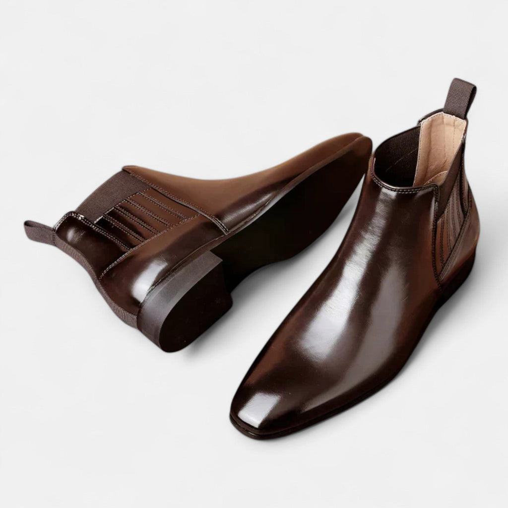 Faustino | Botines Elegantes de Piel Sintética