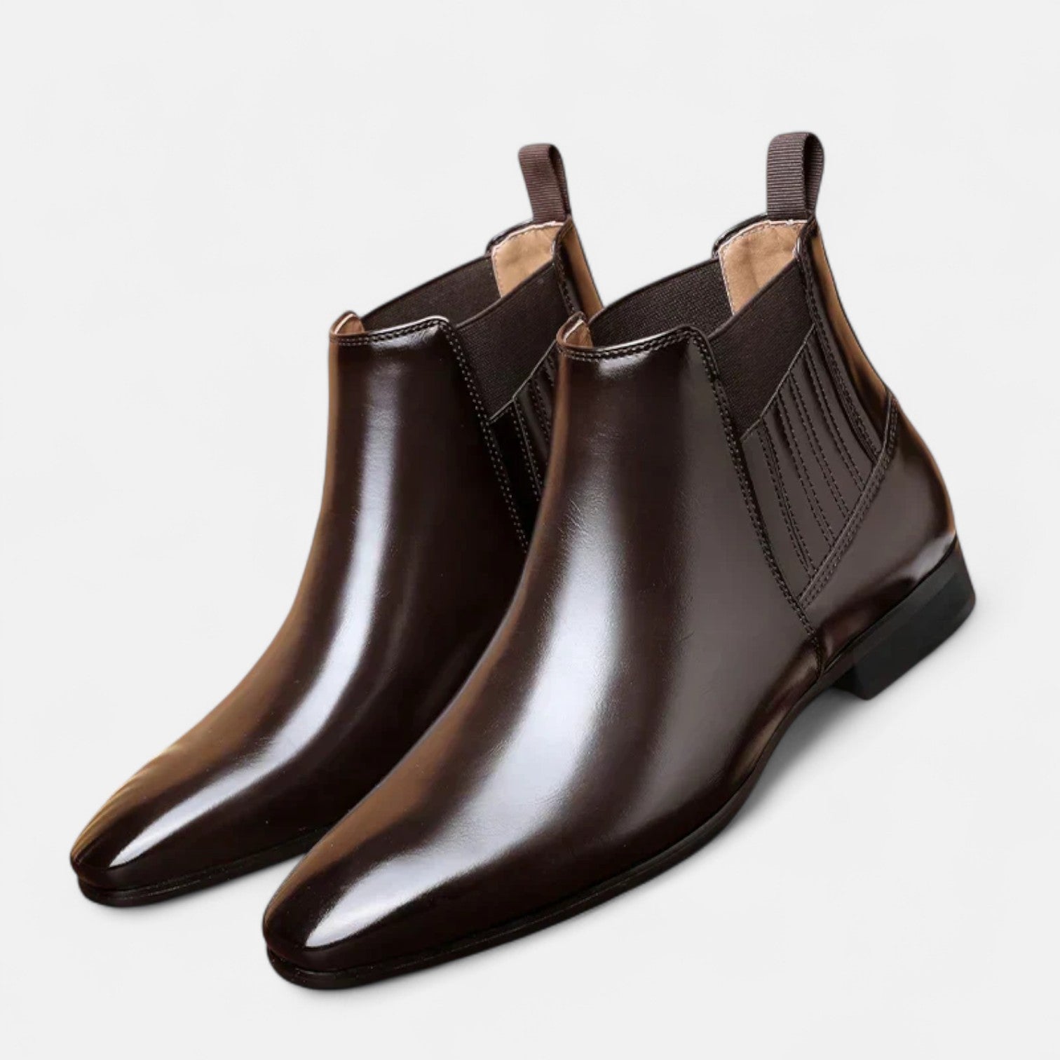 Faustino | Botines Elegantes de Piel Sintética
