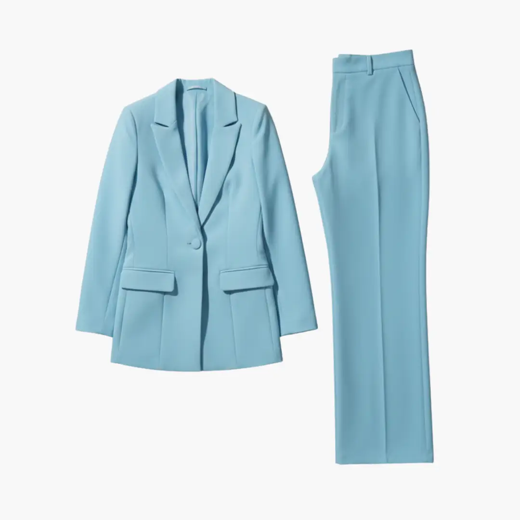 Conjunto de Dos Piezas para Mujer con Blazer y Pantalón