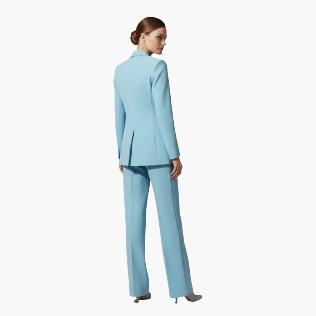 Conjunto de Dos Piezas para Mujer con Blazer y Pantalón