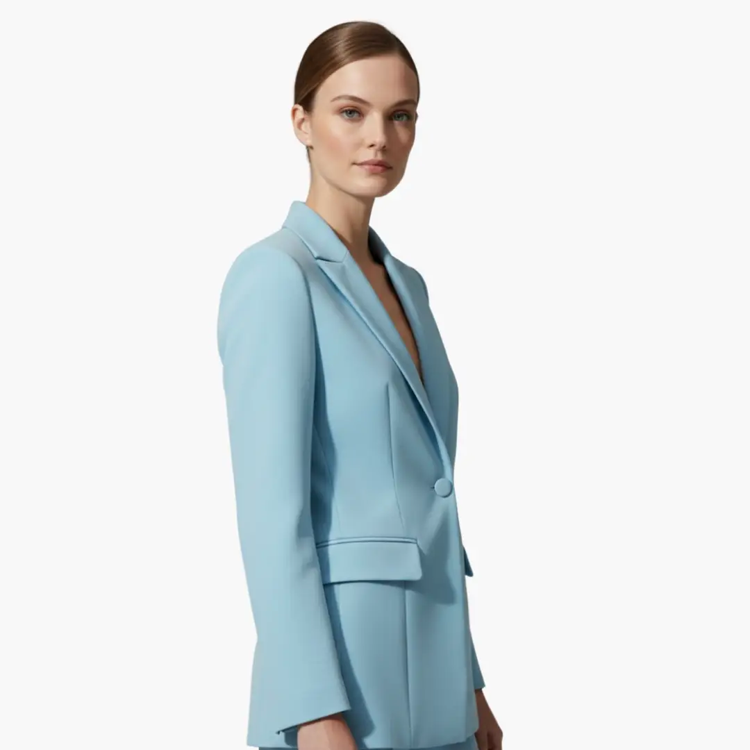 Conjunto de Dos Piezas para Mujer con Blazer y Pantalón
