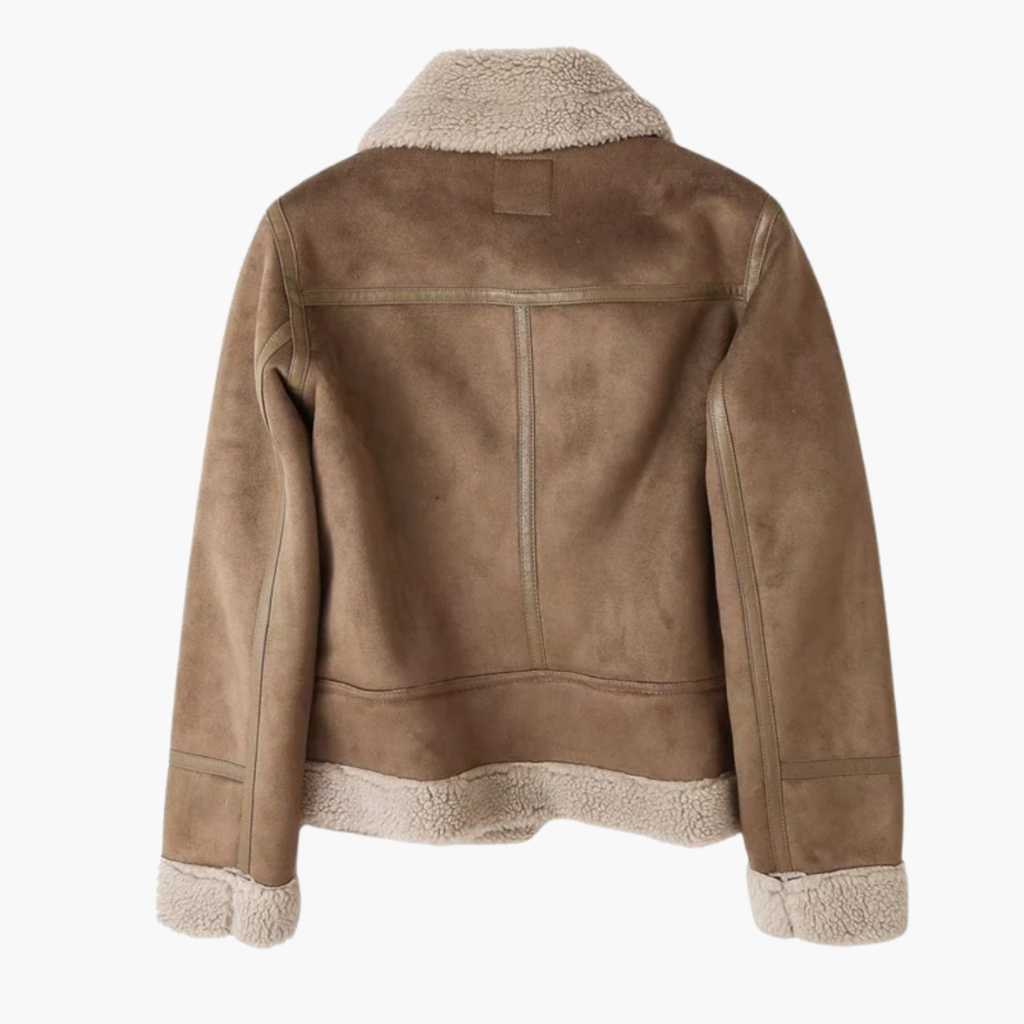 Chaqueta con Cremallera, Forro de Pelo y Bajo Ajustable
