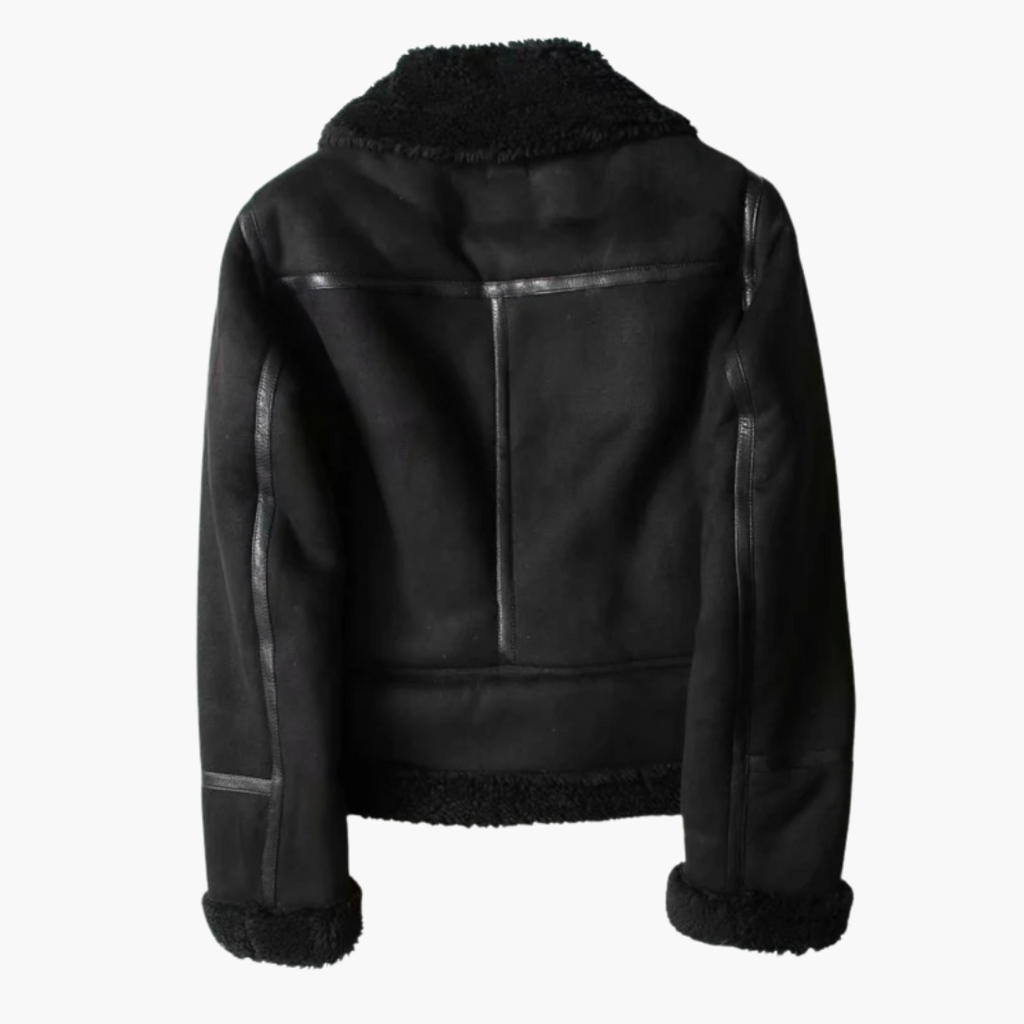 Chaqueta con Cremallera, Forro de Pelo y Bajo Ajustable